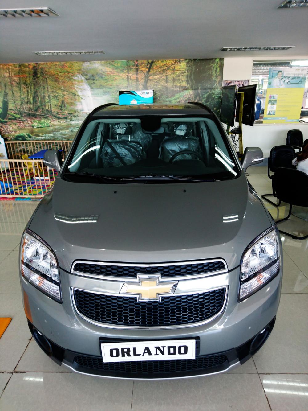 Chevrolet Orlando 1.8 LTZ 2018 - Bán Chevrolet Orlando 1.8 LTZ 2018 trả trước 145 tr Giao xe liền