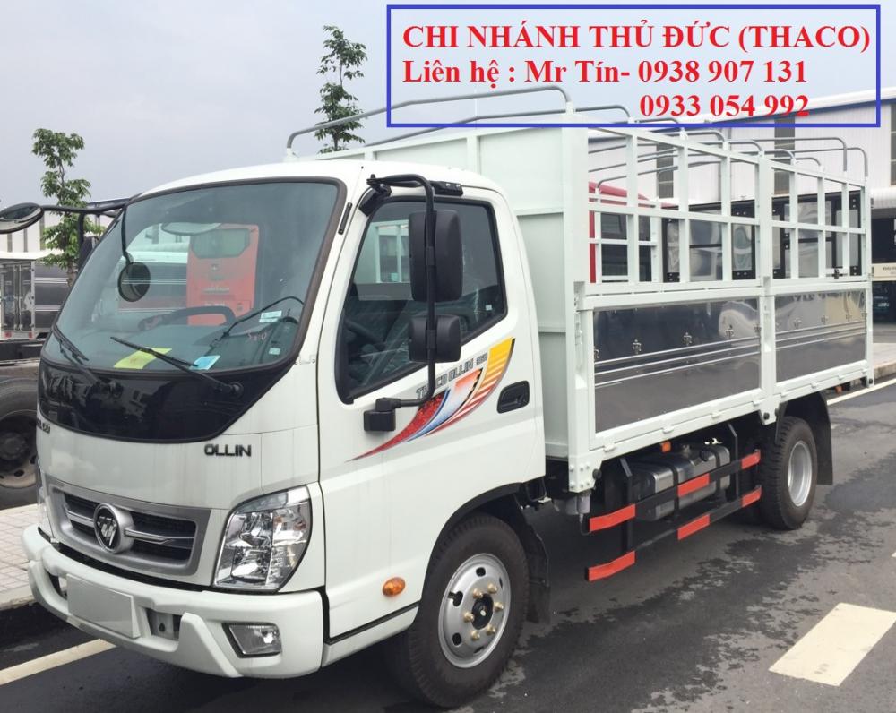 Xe tải 1,5 tấn - dưới 2,5 tấn 2017 - Xe tải Ollin360 động cơ công nghệ Isuzu tải trọng 2,15 tấn có xe giao ngay