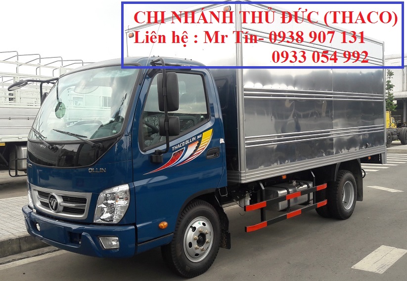 Xe tải 1,5 tấn - dưới 2,5 tấn 2017 - Xe tải Ollin360 động cơ công nghệ Isuzu tải trọng 2,15 tấn có xe giao ngay