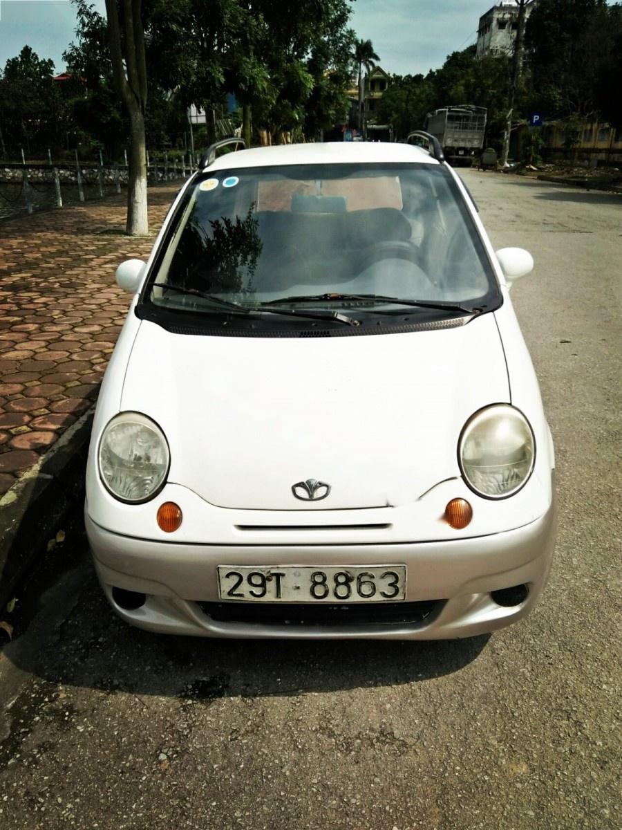 Daewoo Matiz S 2003 - Bán Daewoo Matiz S sản xuất 2003, màu trắng, giá cạnh tranh