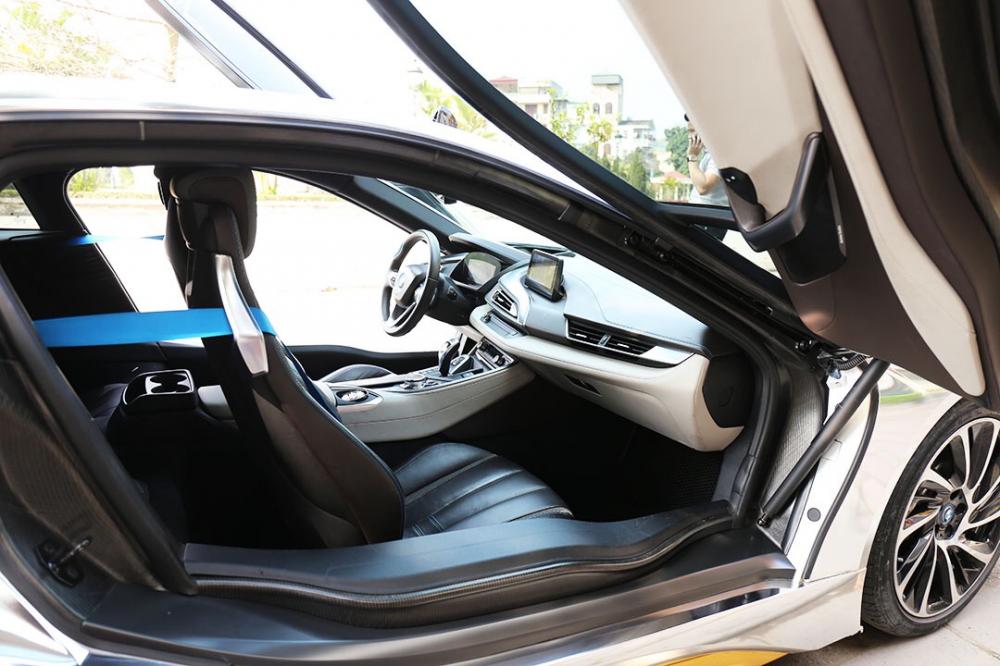 BMW VT340 2014 - BMW i8 model 2015, màu trắng, nhập khẩu, xe 1 chủ, cực đẹp