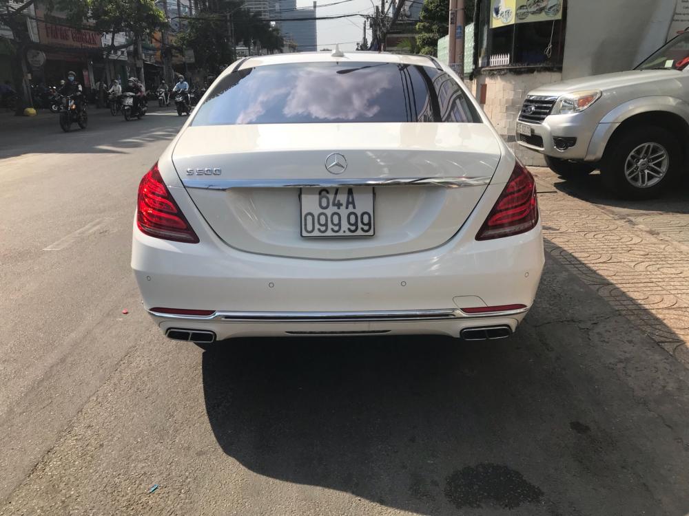 Mercedes-Benz S class S500 2016 - Bán xe Mercedes S500 sản xuất năm 2016, màu trắng, nhập khẩu, xe chạy ít, cực đẹp