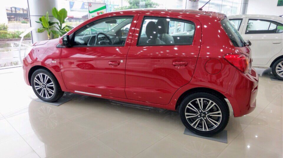 Mitsubishi Mirage CVT ECO 2018 - Cần bán Mitsubishi Mirage CVT ECO đời 2018, màu đỏ, nhập khẩu chính hãng giá cạnh tranh