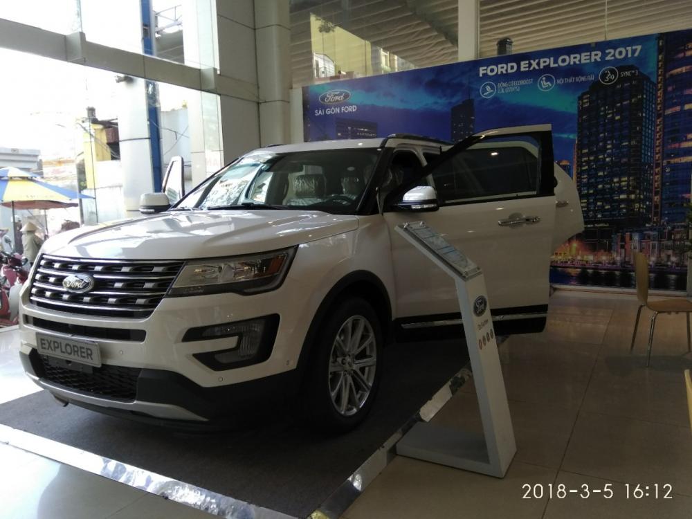 Ford Explorer Limited 2018 - Bán Ford Explorer 2.3L 2018 TURBO 280HP Limited rẽ nhất trong phân khúc 7 chỗ