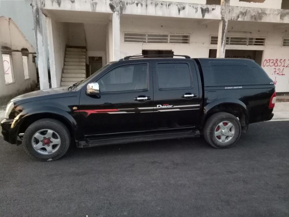 Isuzu Dmax 2.5 4x4 MT 2005 - Bán Isuzu Dmax GLS sản xuất năm 2005, màu đen, xe nhập