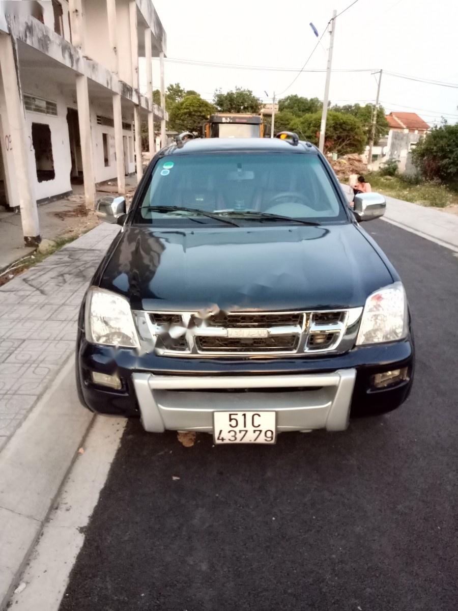 Isuzu Dmax 2.5 4x4 MT 2005 - Bán Isuzu Dmax GLS sản xuất năm 2005, màu đen, xe nhập