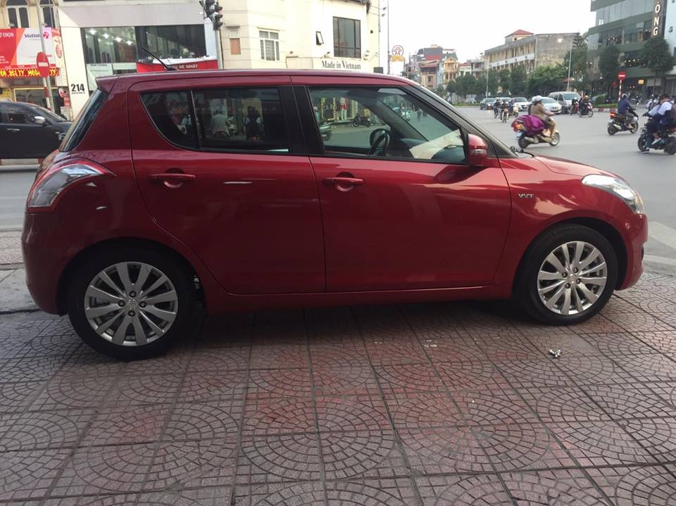 Suzuki Swift 1.4AT  2014 - Cần bán lại xe Suzuki Swift 1.4AT đời 2014, màu đỏ, số tự động, 426 triệu