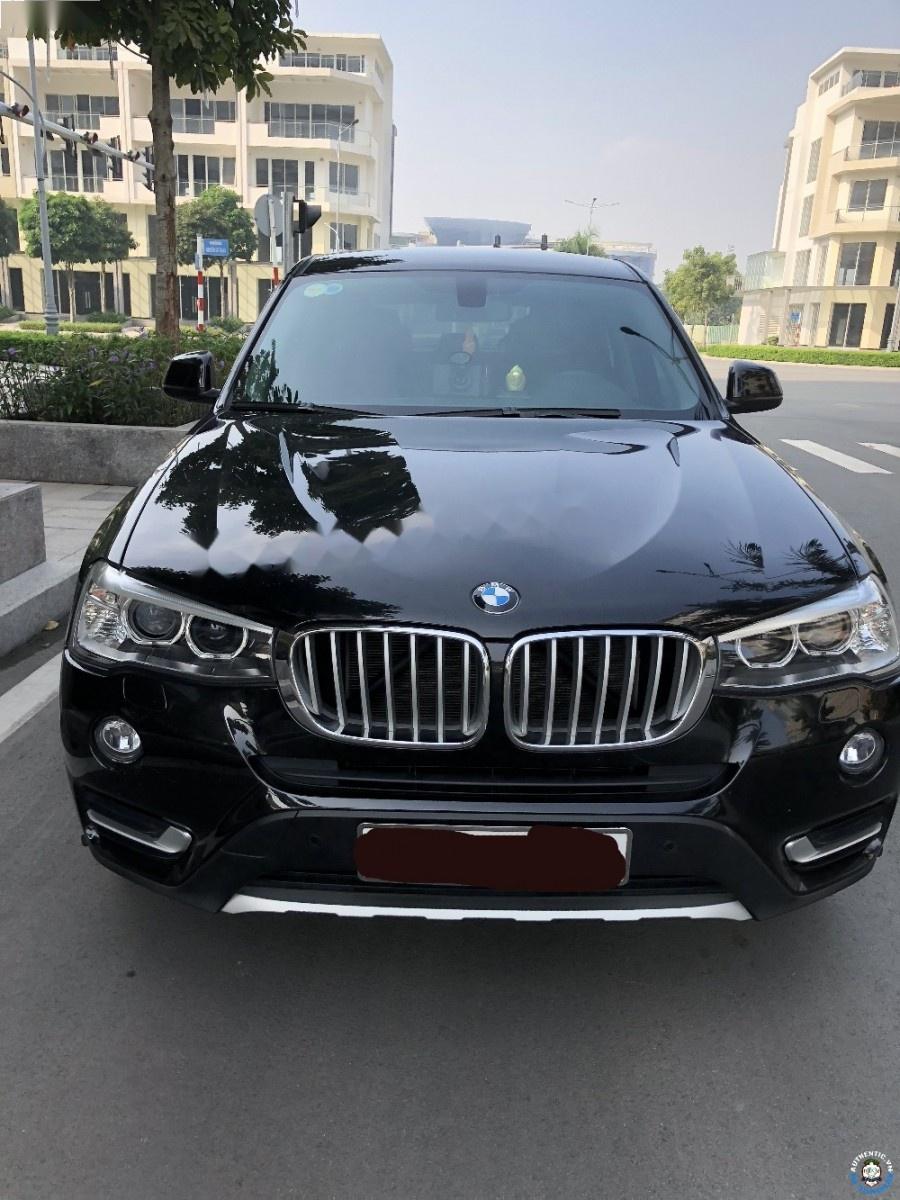 BMW X3 20i 2015 - Cần bán lại xe BMW X3 20i năm 2015, màu đen, xe nhập ít sử dụng