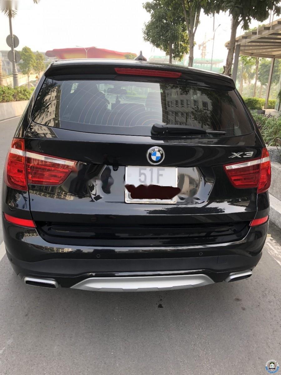 BMW X3 20i 2015 - Cần bán lại xe BMW X3 20i năm 2015, màu đen, xe nhập ít sử dụng