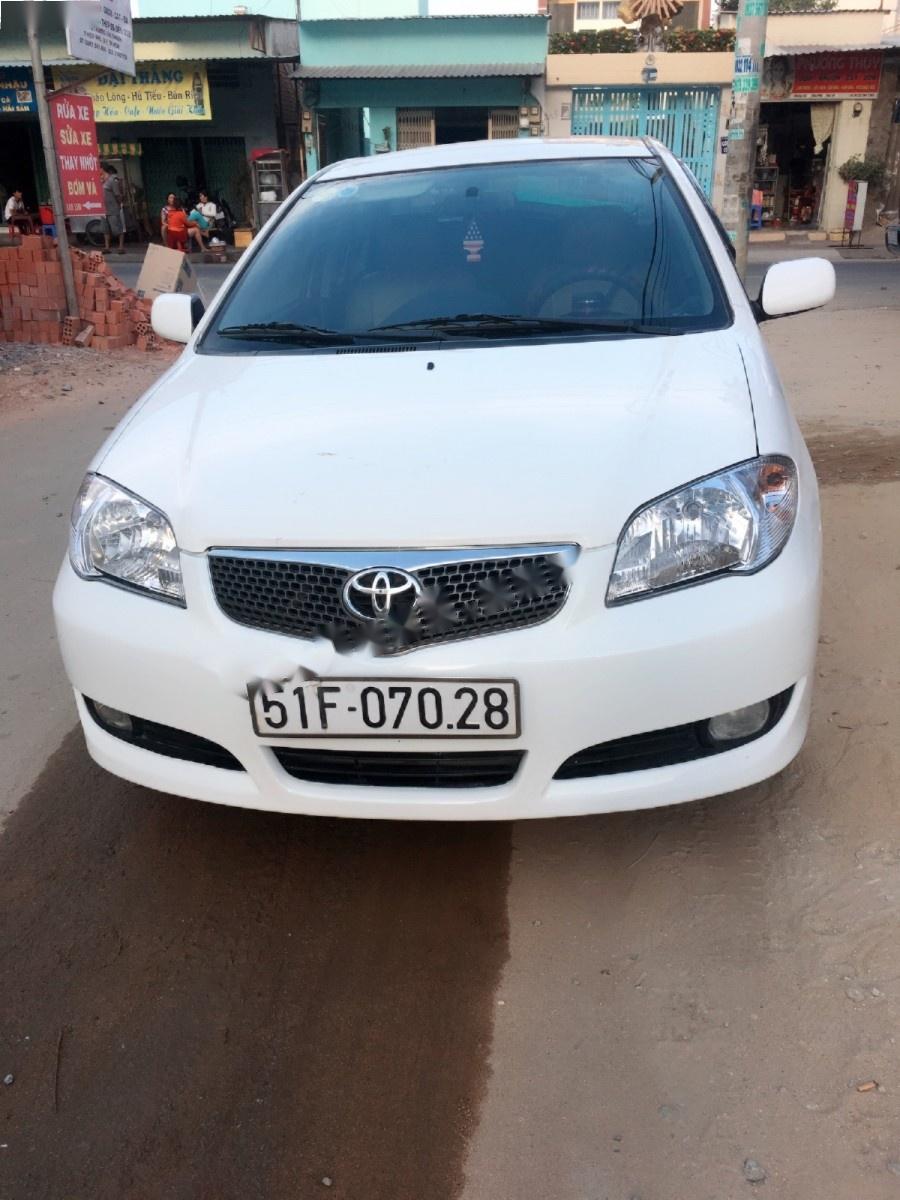 Toyota Vios 1.5 MT 2007 - Bán Toyota Vios 1.5 MT sản xuất năm 2007, màu trắng  