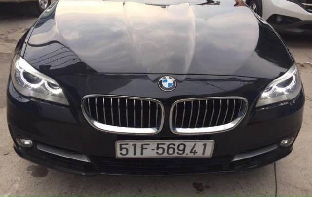 BMW 5 Series  520i  2015 - Cần bán BMW 5 Series 520i đời 2015, màu đen chính chủ