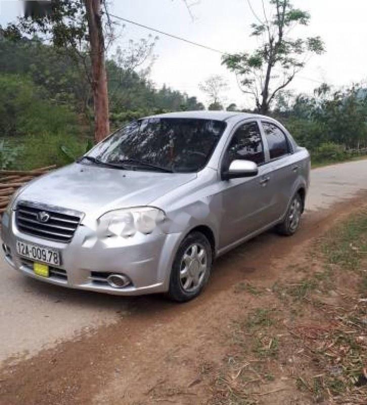 Daewoo Gentra SX 1.5 MT 2009 - Bán Daewoo Gentra SX 1.5 MT đời 2009, màu bạc 