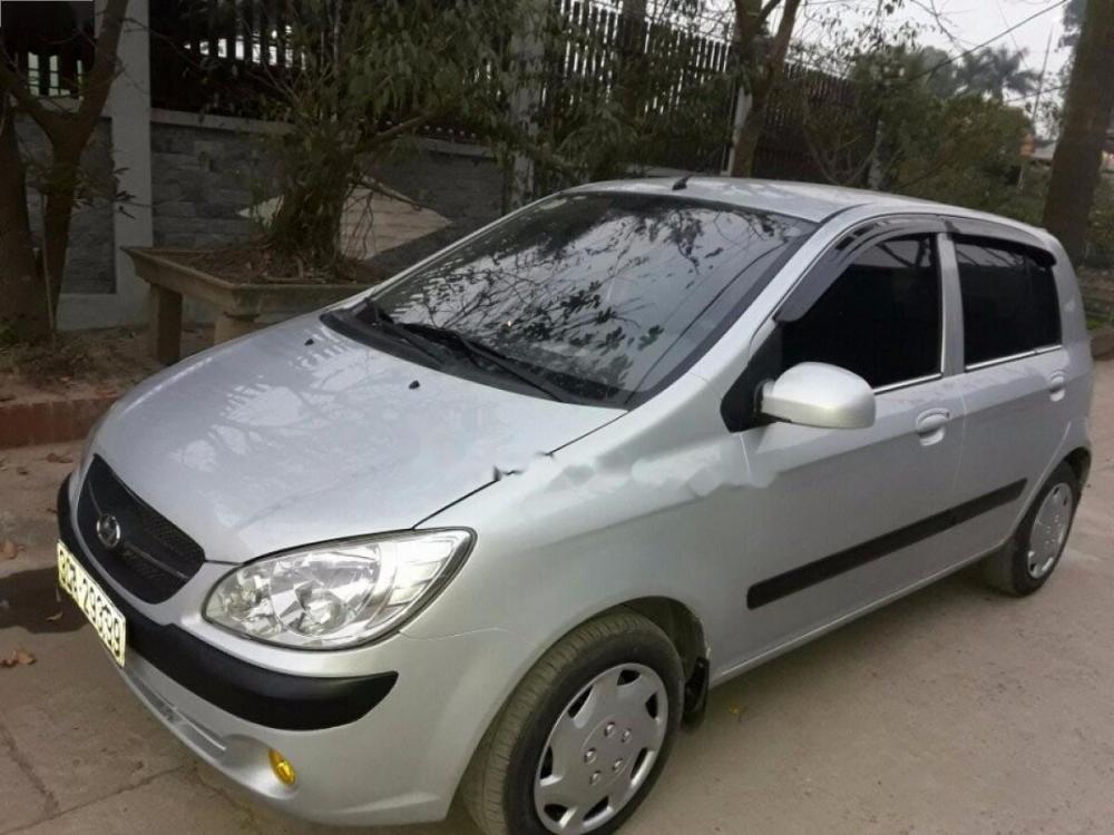 Hyundai Getz 2009 - Cần bán Hyundai Getz đời 2009, màu bạc, nhập khẩu Hàn Quốc, 186tr