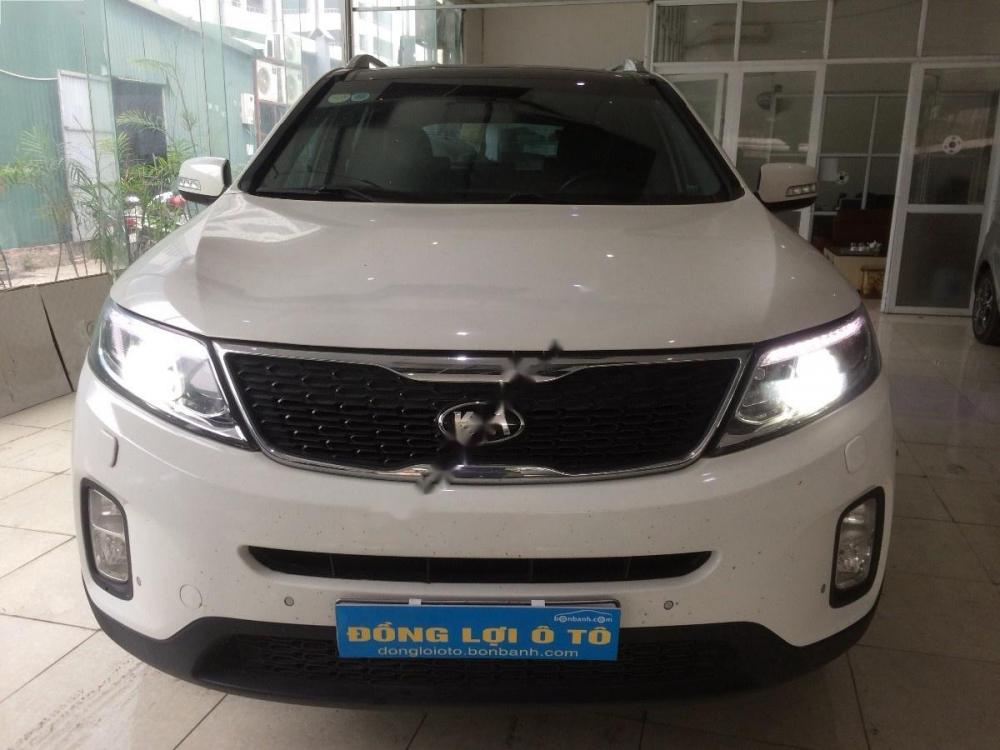 Kia Sorento 2015 - Cần bán lại xe Kia Sorento 2015, màu trắng