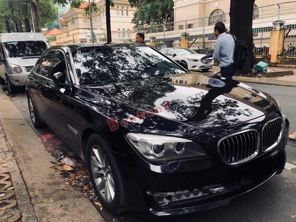 BMW 7 Series 730Li 2014 - Cần bán lại xe BMW 7 Series 730Li đời 2014, màu đen, xe nhập