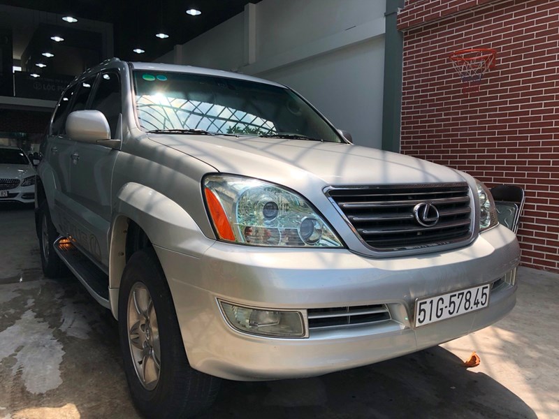 Lexus GX470 2008 - Bán Lexus GX470 đời 2008, màu vàng, nhập khẩu chính hãng