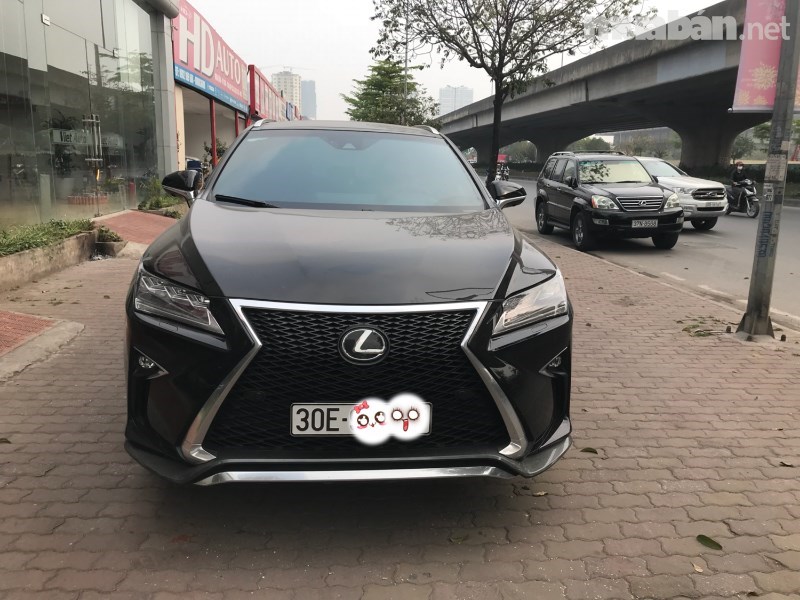 Lexus RX350 2017 - Bán Lexus RX350 đời 2017, màu đen, nhập khẩu, như mới