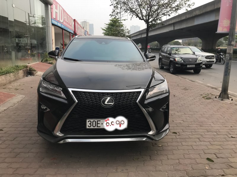 Lexus RX350 2017 - Bán Lexus RX350 đời 2017, màu đen, nhập khẩu, như mới