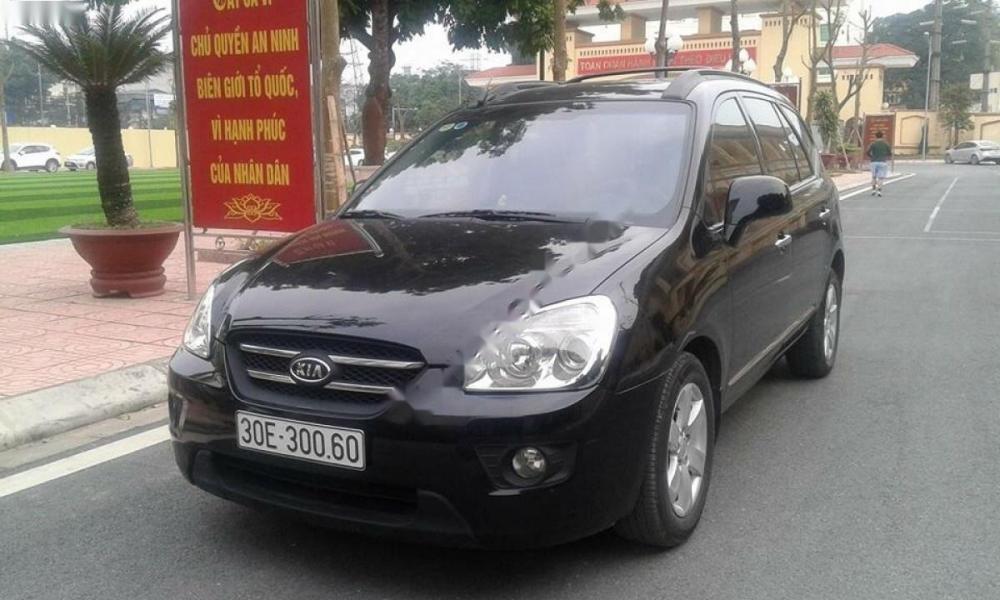 Kia Carens 2008 - Cần bán xe Kia Carens đời 2008, màu đen, xe nhập chính chủ