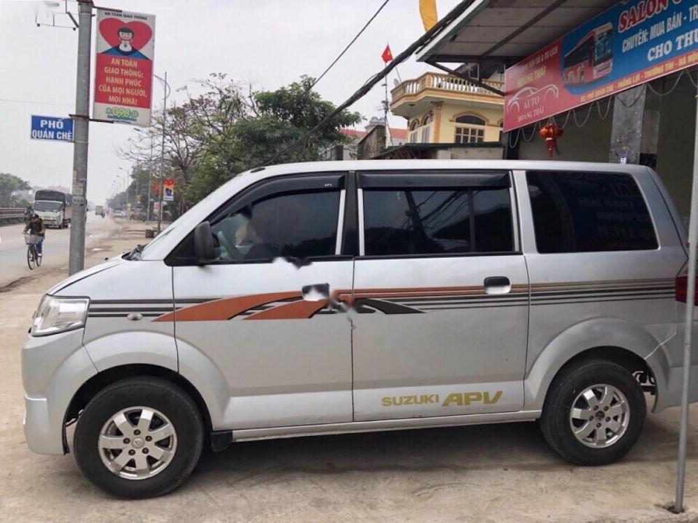 Suzuki APV GL 1.6 MT 2009 - Salon bán Suzuki APV GL 1.6 MT đời 2009, màu bạc số sàn