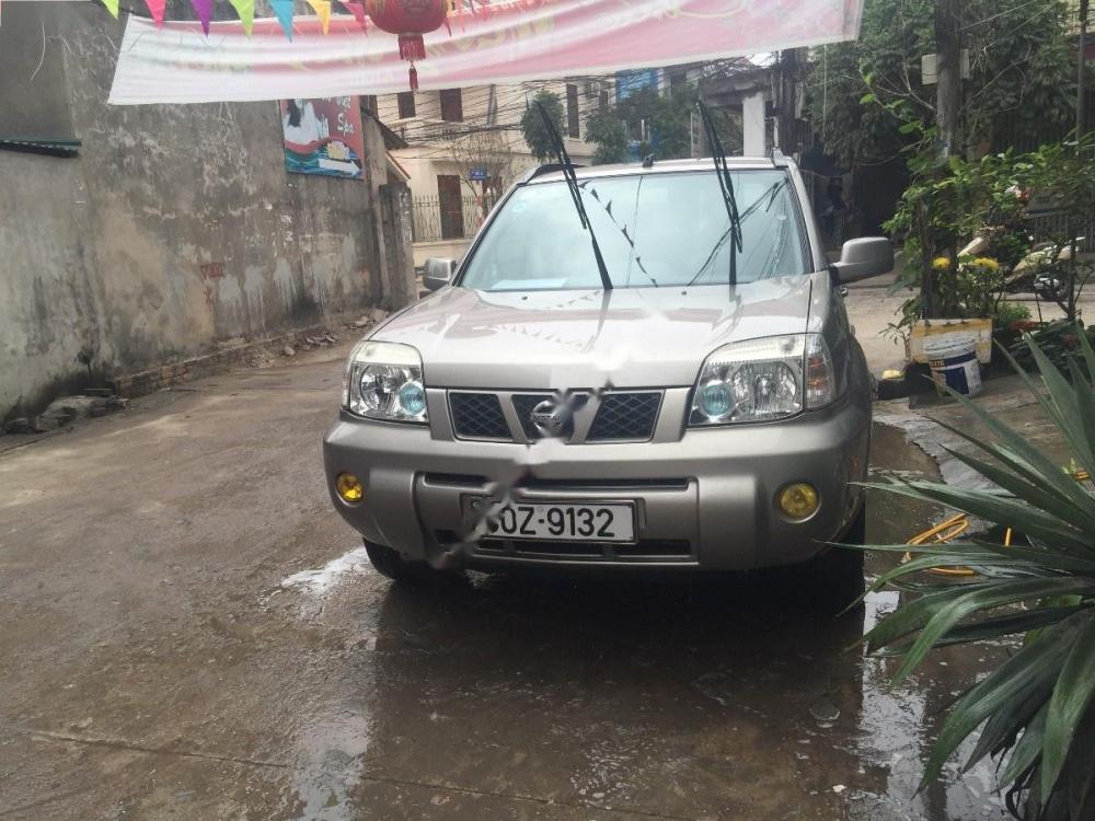 Nissan X trail 2005 - Bán xe Nissan X trail SX 2005, màu xám, xe nhập