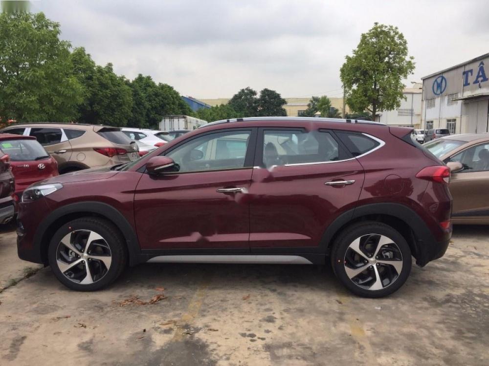 Hyundai Tucson 1.6 AT Turbo 2018 - Bán Hyundai Tucson 1.6 AT Turbo sản xuất 2018, màu đỏ