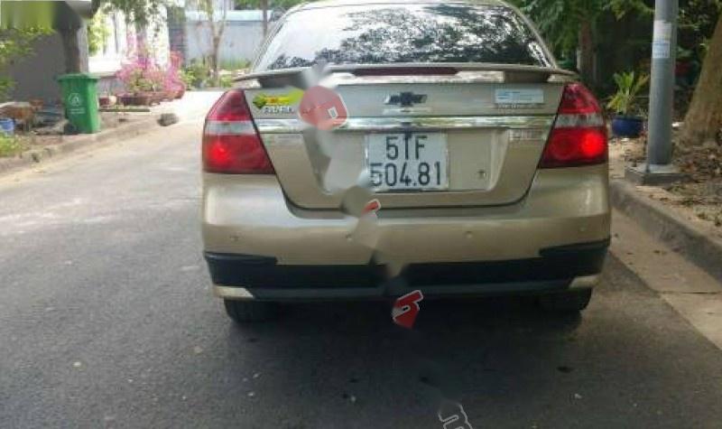 Chevrolet Aveo LTZ 1.5 AT 2015 - Bán Chevrolet Aveo LTZ 1.5 AT đời 2015, màu vàng cát