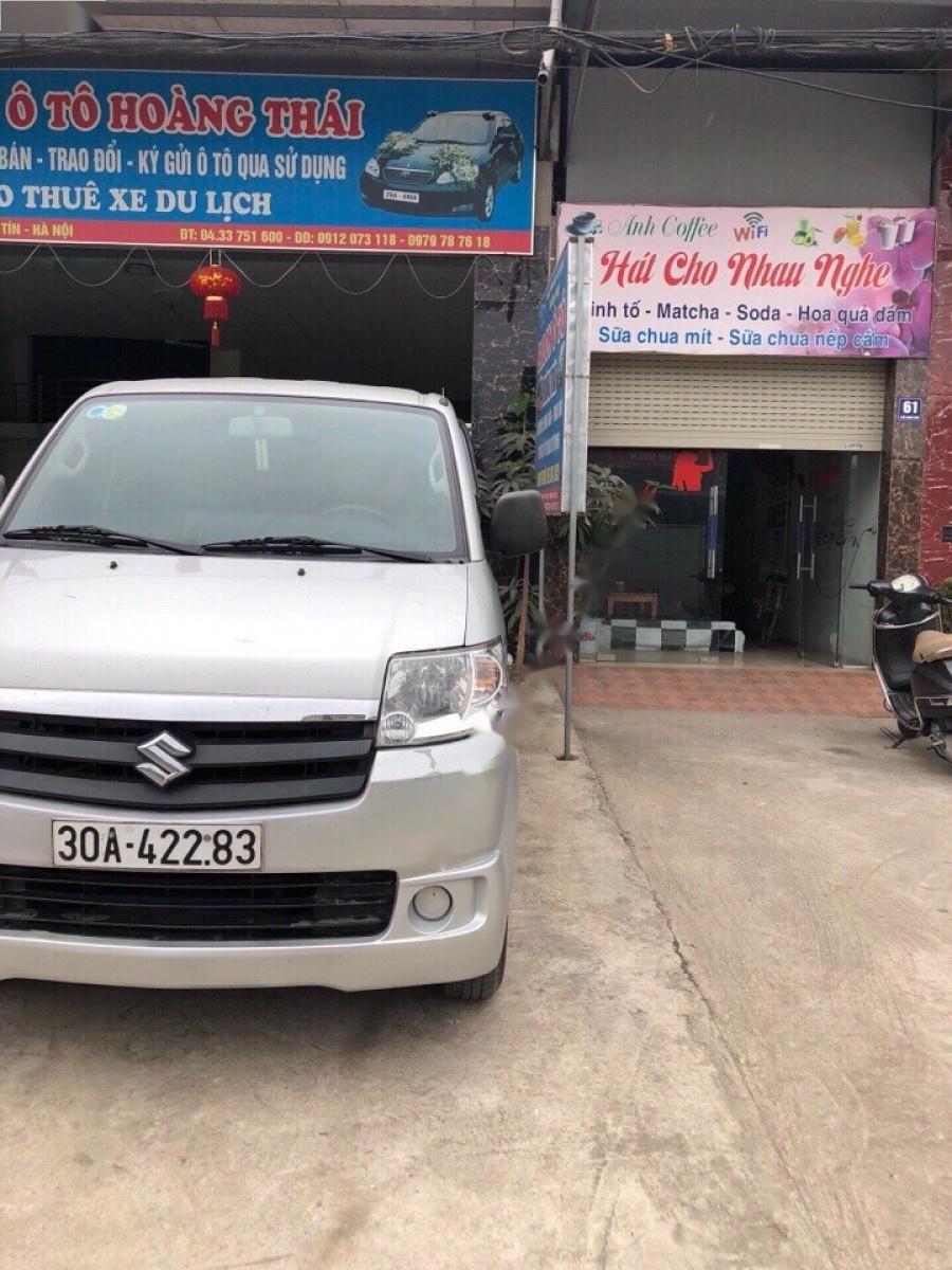 Suzuki APV GL 1.6 MT 2009 - Salon bán Suzuki APV GL 1.6 MT đời 2009, màu bạc số sàn