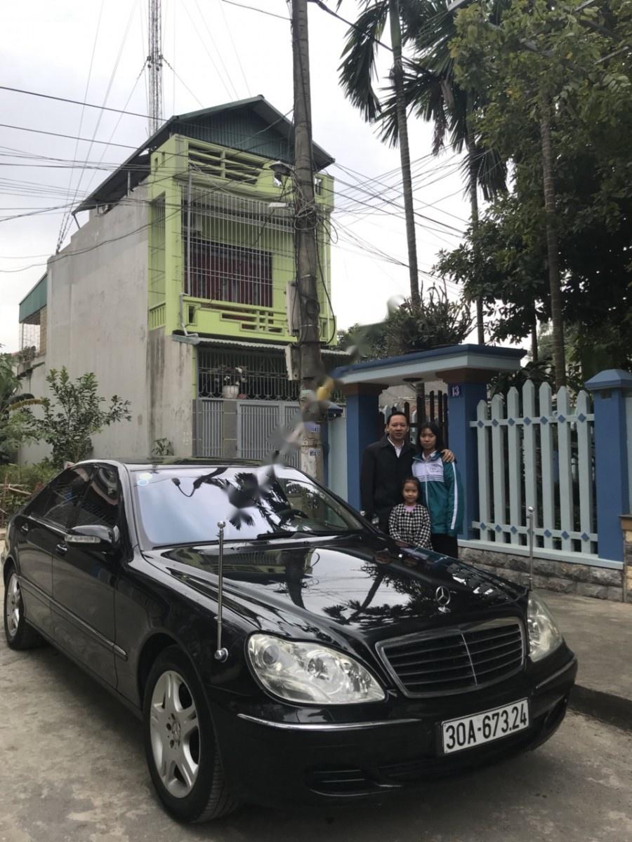 Mercedes-Benz S class 2004 - Bán Mercedes đời 2004, màu đen, nhập khẩu nguyên chiếc giá cạnh tranh