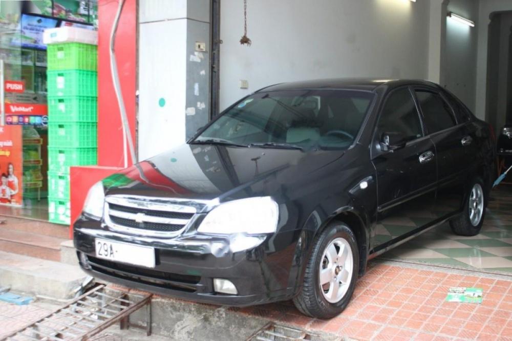 Chevrolet Lacetti EX 2011 - Bán xe Chevrolet Lacetti EX sản xuất năm 2011, màu đen 