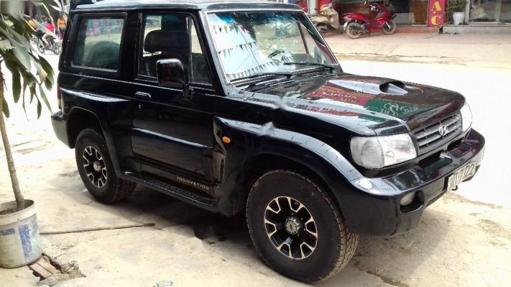 Hyundai Galloper 2003 - Bán xe Hyundai Galloper 2003, màu đen, xe nhập