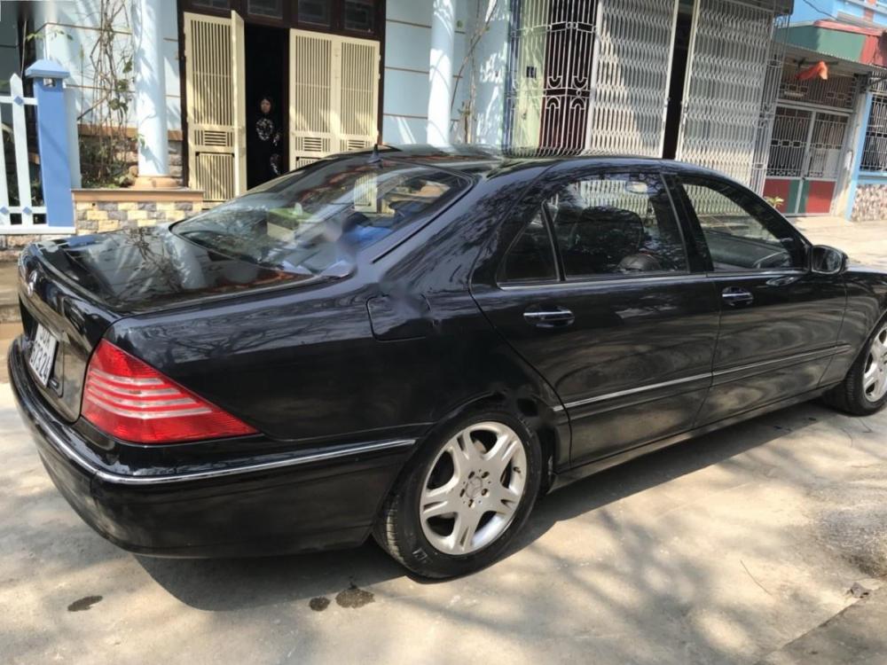 Mercedes-Benz S class 2004 - Bán Mercedes đời 2004, màu đen, nhập khẩu nguyên chiếc giá cạnh tranh