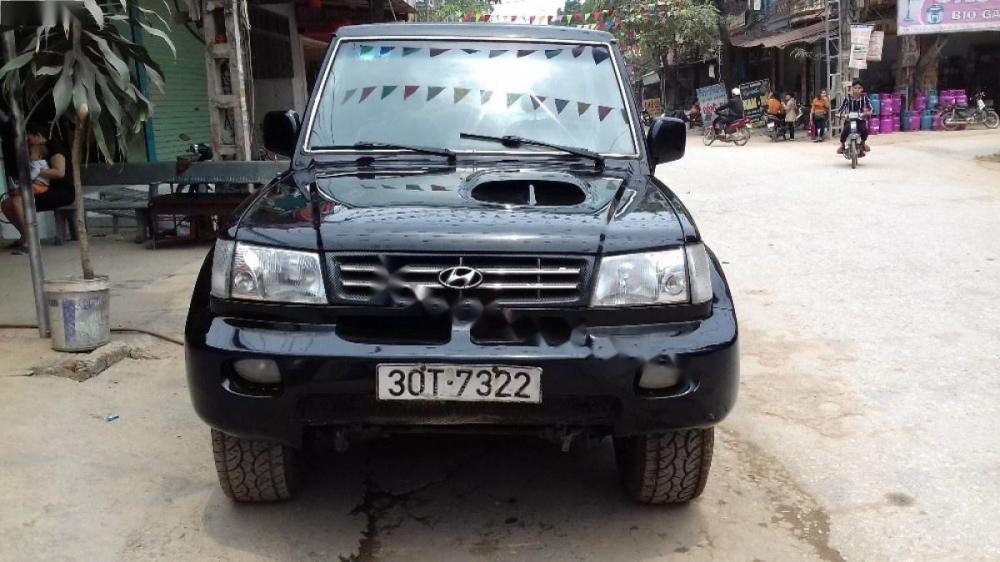 Hyundai Galloper 2003 - Bán xe Hyundai Galloper 2003, màu đen, xe nhập