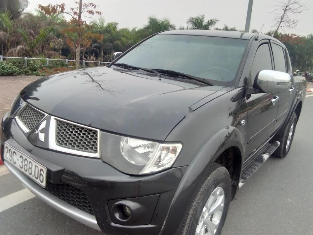 Mitsubishi Triton GLX 2014 - Bán xe Mitsubishi Triton glx đời 2014, màu xám, nhập khẩu 