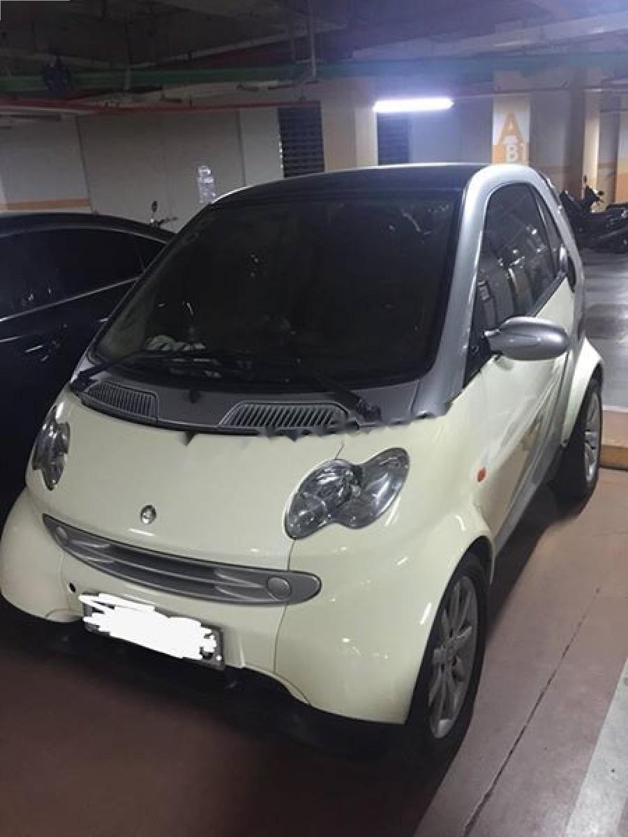 Smart Fortwo 2008 - Bán Smart Fortwo đời 2008, màu trắng, nhập khẩu  