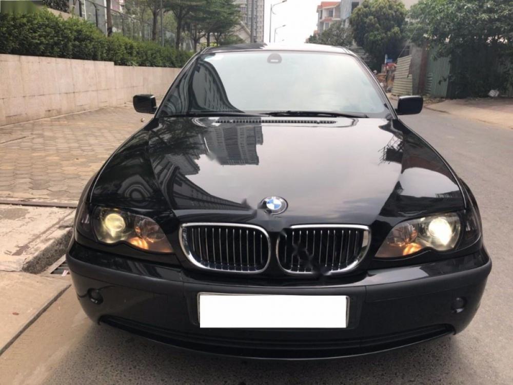 BMW 3 Series 325i 2004 - Bán xe BMW 3 Series 325i đời 2004, màu đen