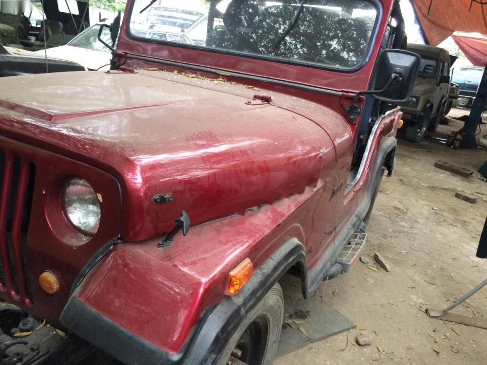 Jeep CJ 1990 - Bán ô tô Jeep CJ năm sản xuất 1990, màu đỏ, nhập khẩu nguyên chiếc