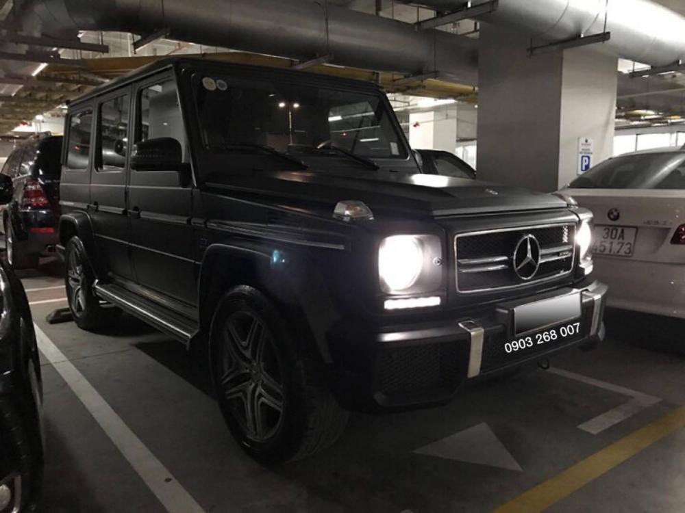 Mercedes-Benz G class G63 AMG 2016 - Cần bán lại xe Mercedes G63 AMG 2016, màu đen, nhập khẩu nguyên chiếc chính chủ