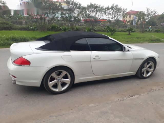 BMW 6 Series   2005 - Bán xe BMW 6 Series năm sản xuất 2005, màu trắng, nhập khẩu 