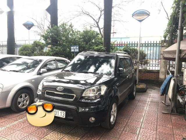 Kia Soul   2008 - Bán Kia Soul đời 2008, màu đen, xe nhập