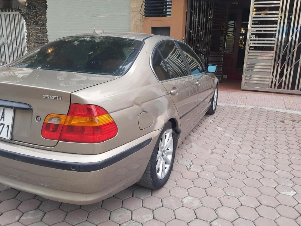 BMW 3 Series 318i 2003 - Cần bán xe BMW 3 Series 318i 2003, màu vàng, 220tr