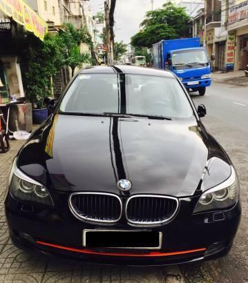 BMW 5 Series  530i 2008 - Bán xe BMW 5 Series 530i đời 2008, màu đen, nhập khẩu  