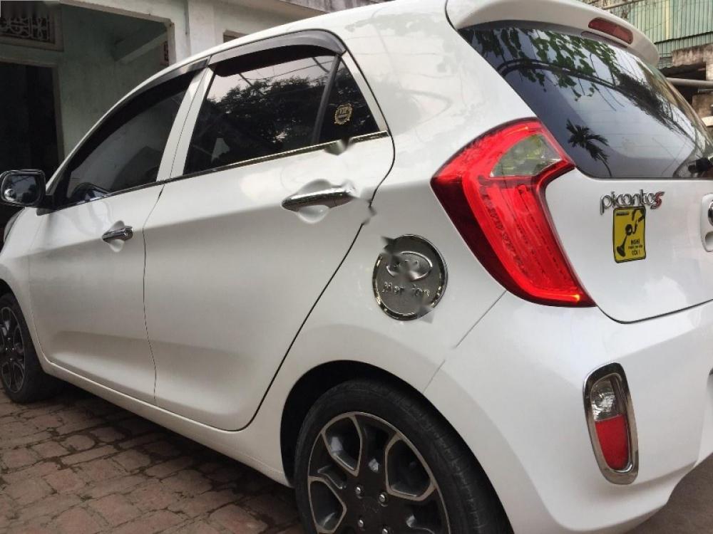 Kia Picanto S 1.25 MT 2014 - Bán Kia Picanto S 2014, màu trắng như mới