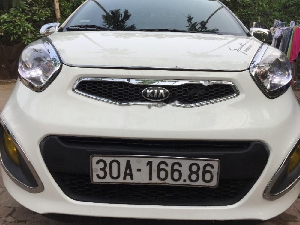 Kia Picanto S 1.25 MT 2014 - Bán Kia Picanto S 2014, màu trắng như mới