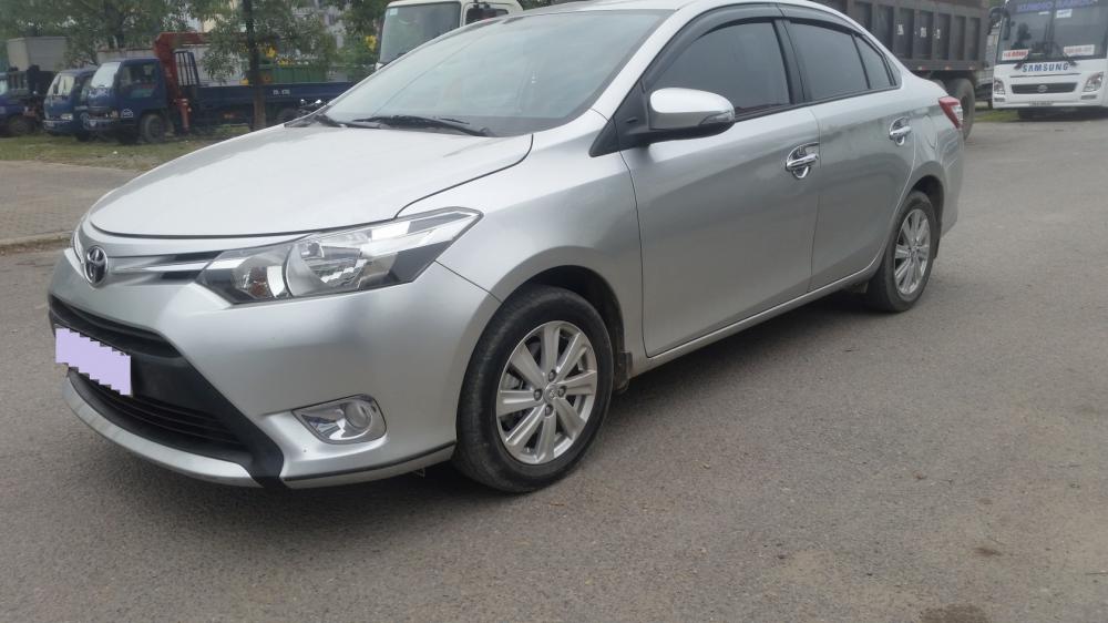 Toyota Vios 1.5E MT 2016 - Cần bán Toyota Vios 1.5E MT đời 2016, màu bạc, 479 triệu