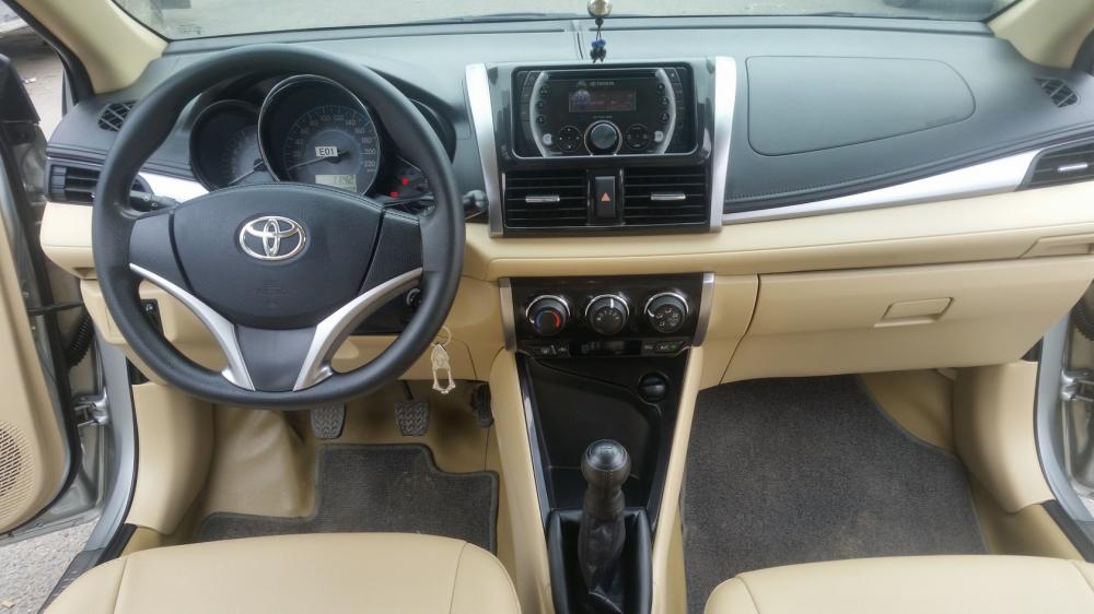 Toyota Vios 1.5E MT 2016 - Cần bán Toyota Vios 1.5E MT đời 2016, màu bạc, 479 triệu