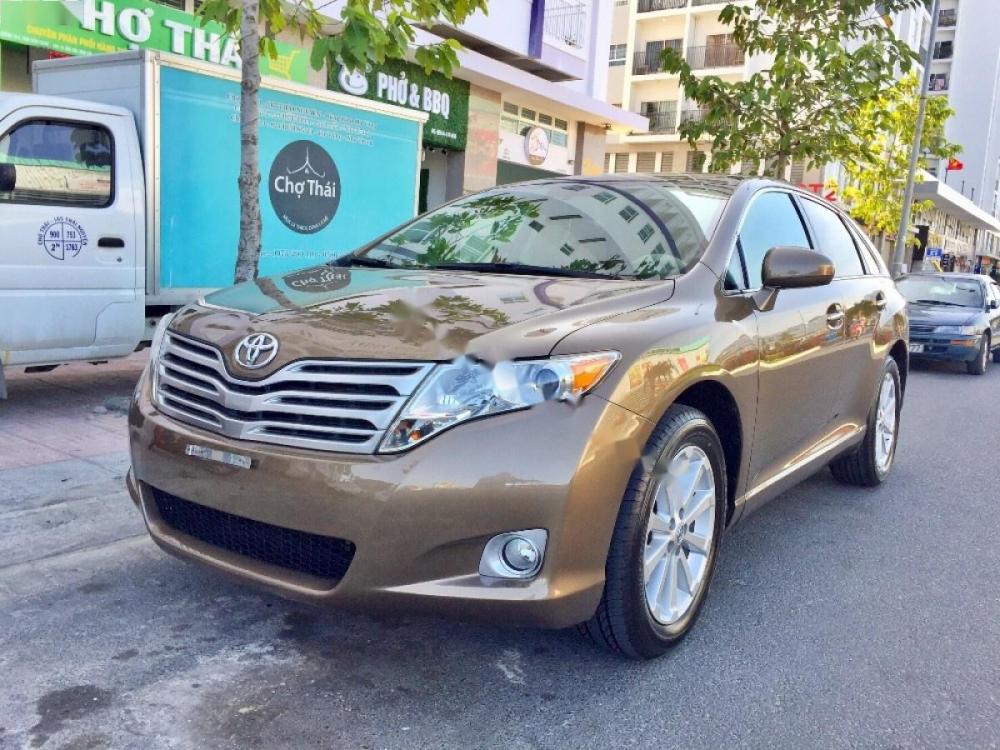 Toyota Venza 2.7 2011 - Cần bán lại xe Toyota Venza 2.7 sản xuất 2011, màu nâu, nhập khẩu nguyên chiếc chính chủ, giá tốt