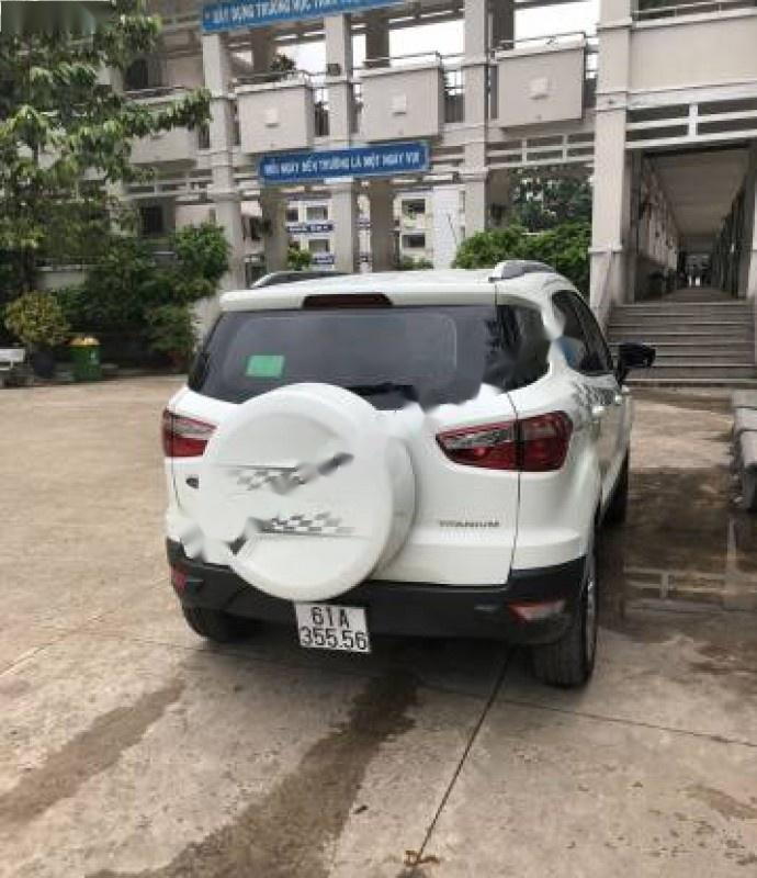 Ford EcoSport Titanium 1.5L AT 2017 - Bán ô tô Ford EcoSport Titanium 1.5L AT đời 2017, màu trắng chính chủ