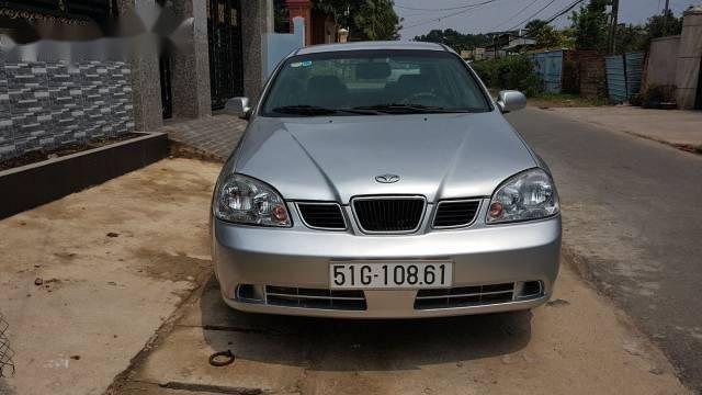 Daewoo Lacetti   2006 - Cần bán xe Daewoo Lacetti 2006, màu bạc, giá tốt