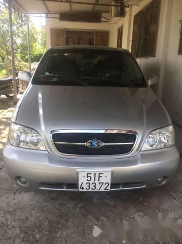 Kia Carnival  GS 2.5  2005 - Bán Kia Carnival GS 2.5 2005, màu bạc, giá 240tr